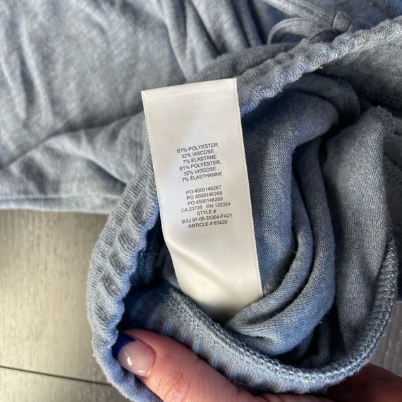 Aritzia Wilfred Free Heathered Dune Blue Yael Jogger - Picture 7 of 11